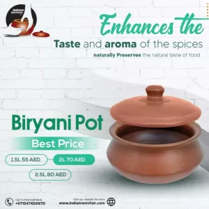 best clay biryani pot in dubai and abu dhabi